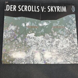 Elders Scroll vs Skyrim Map
